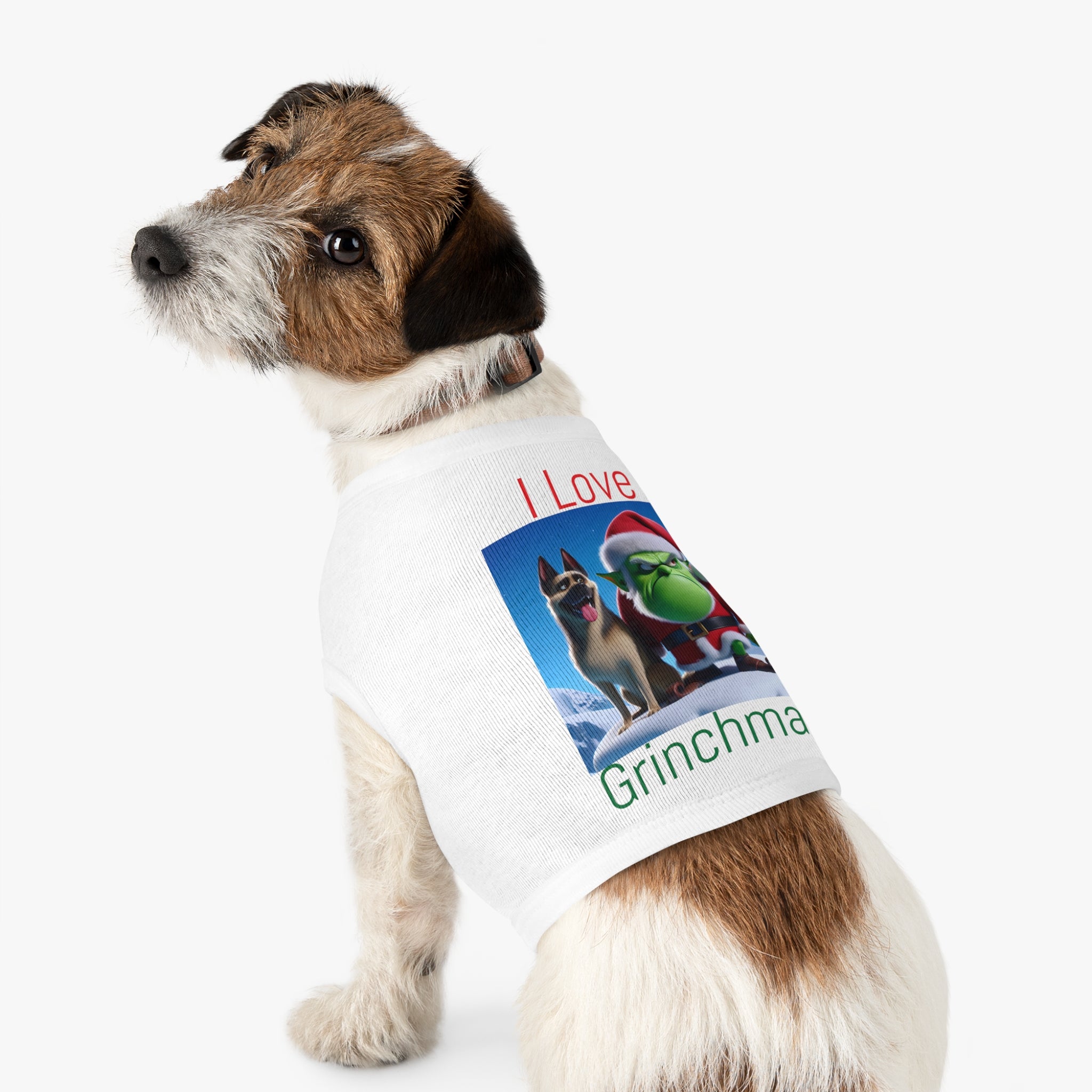 Dog T-shirt Grinchmas Limited Edition