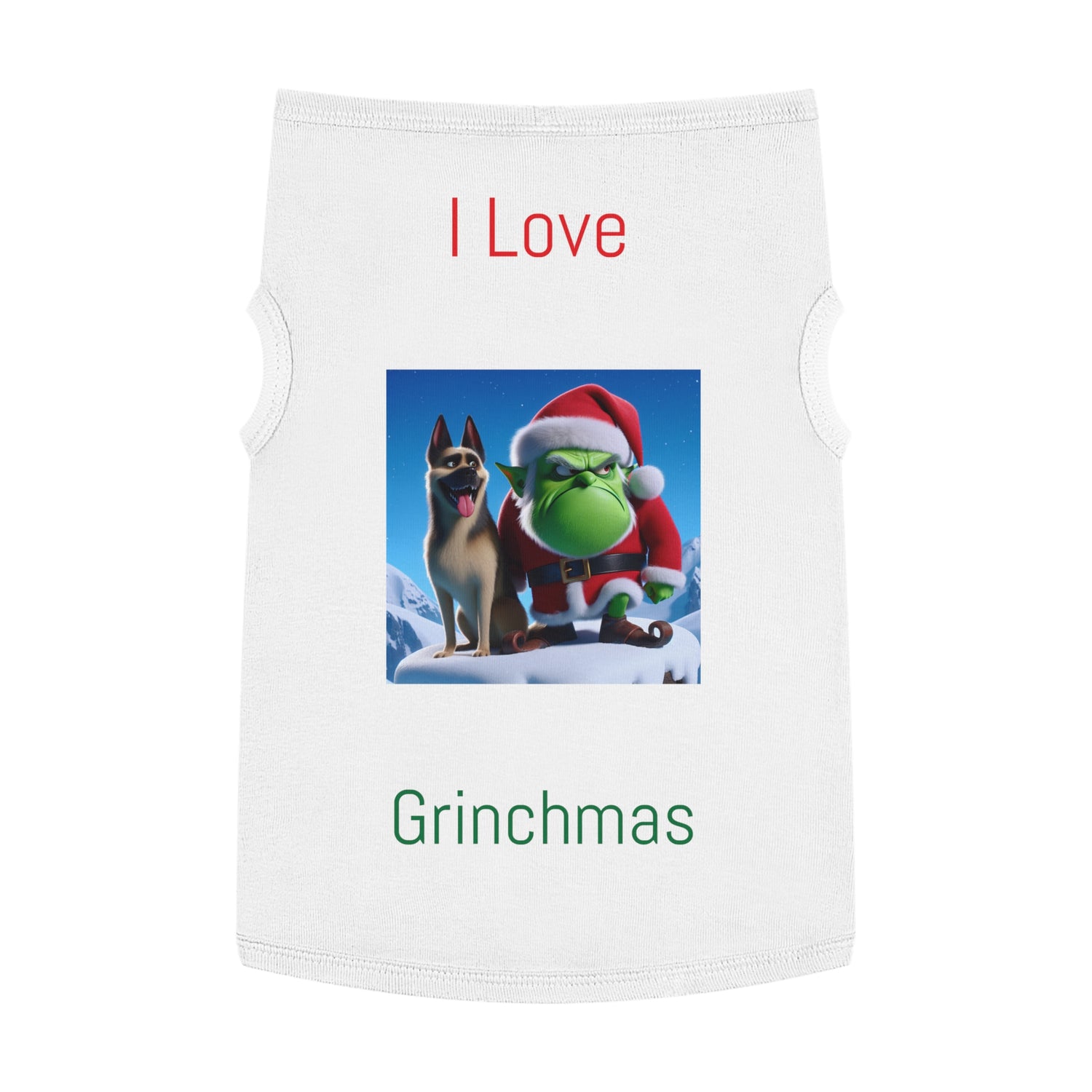 Dog T-shirt Grinchmas Limited Edition