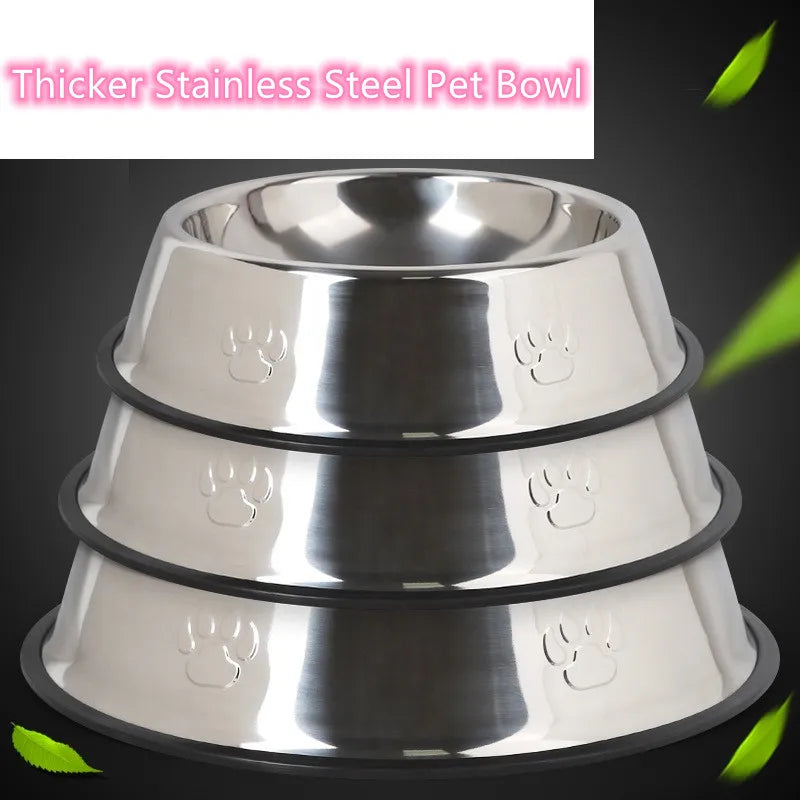 Dog Food Bowl | Stainless Steel Dog Bowl | Pup In A Truck Clothing